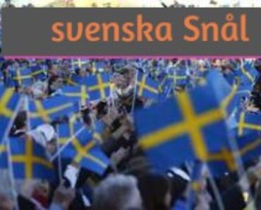 svenska Snål-Svennelivet Informerad-bästa med Sverige?