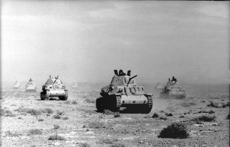 Ökenkriget i Nordafrika - Rommel Andra världskriget