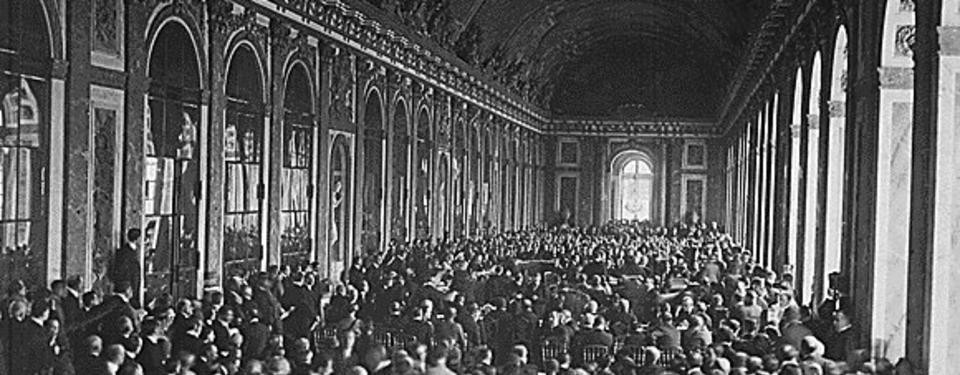 fredskonferensen i Versailles 1919 -Versaillesfreden 
